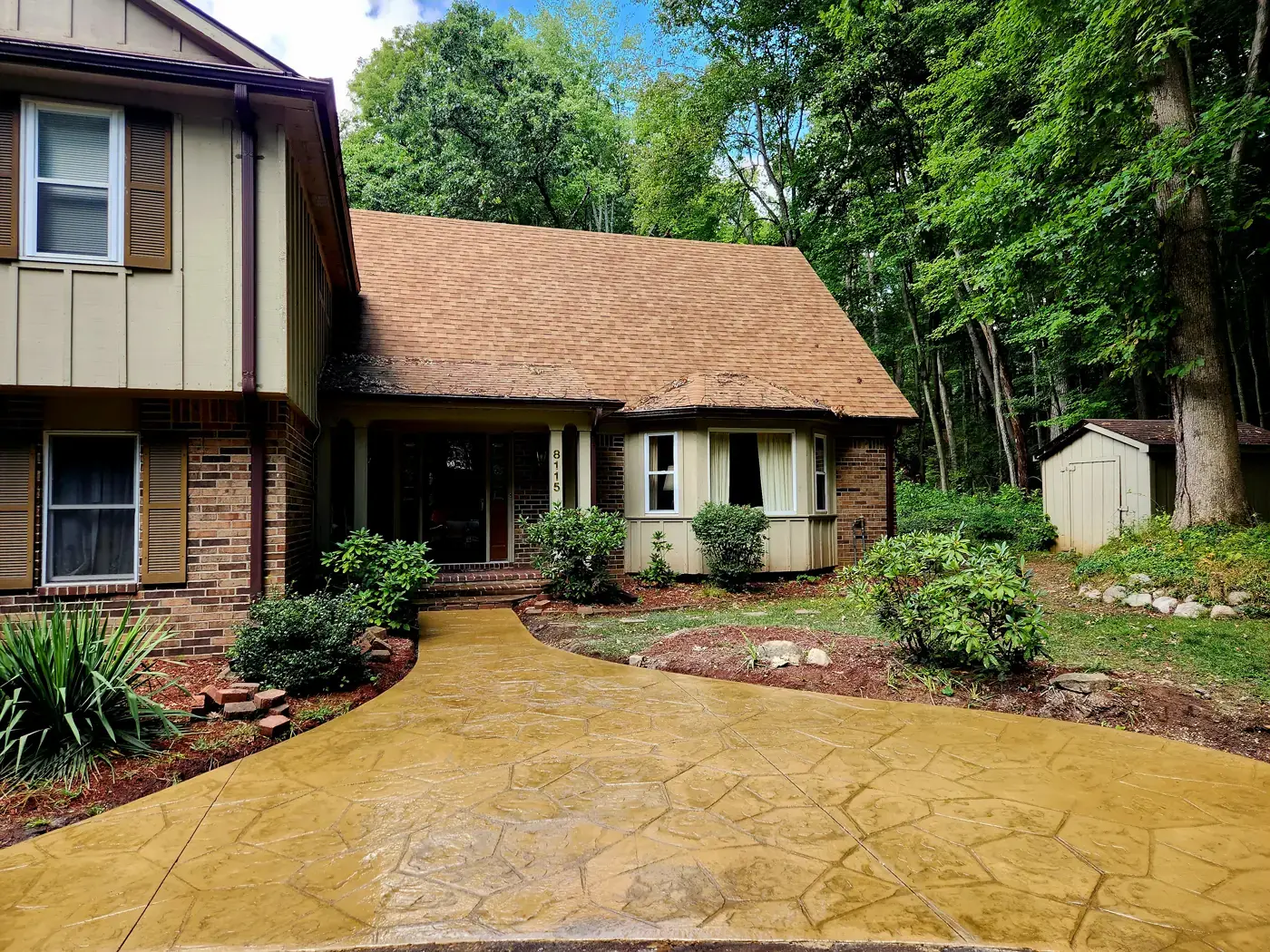 Elevate Your Driveway with Stamped Concrete - Santoro Tile and Masonry Concrete Contractor - Santoro Cement .webp - Shortcut